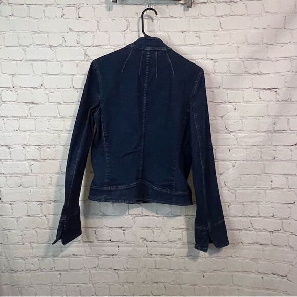 Vintage Dana Buchman Jean Jacket size 4 - Picture 6 of 6